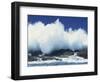 Waves Crashing on Rocks on the Coast of South Africa, Africa-Groenendijk Peter-Framed Photographic Print