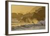 Waves Crashing on Shoreline,Pfeiffer State Park, Big Sur, California,Usa-Christian Heeb-Framed Photographic Print