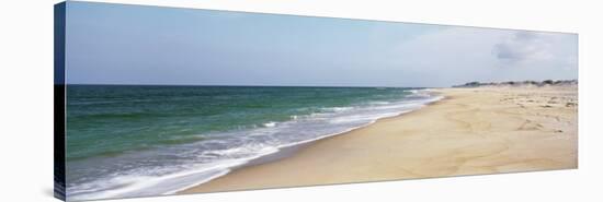 Waves Crashing on the Beach, Cape Hatteras, North Carolina, USA-null-Stretched Canvas