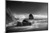 Waves crashing on the beach, Dyrholaey, Iceland-Panoramic Images-Mounted Photographic Print