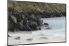 Waves crashing over lava rocks on shoreline of Espanola Island, Galapagos Islands, Ecuador.-Adam Jones-Mounted Photographic Print