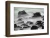 Waves crashing over lava rocks on shoreline of Espanola Island, Galapagos Islands, Ecuador.-Adam Jones-Framed Photographic Print