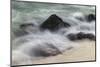 Waves crashing over lava rocks on shoreline of Espanola Island, Galapagos Islands, Ecuador.-Adam Jones-Mounted Photographic Print