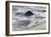 Waves crashing over lava rocks on shoreline of Espanola Island, Galapagos Islands, Ecuador.-Adam Jones-Framed Photographic Print