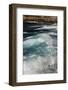 Waves crashing to shore, Coral Bay area, Cyprus-Wayne Hutchinson-Framed Photographic Print