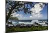 Waves Crashing Upon Rocks, Laupahoehoe Park, Hawaii, USA-Jaynes Gallery-Mounted Photographic Print