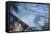 Waves Crashing  Upon Rocks-Anthony Paladino-Framed Stretched Canvas