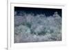 Waves foaming and bubbling when they hammer the sandy beach at Sunset Beach.-Tom Norring-Framed Photographic Print