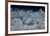 Waves foaming and bubbling when they hammer the sandy beach at Sunset Beach.-Tom Norring-Framed Photographic Print