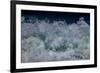 Waves foaming and bubbling when they hammer the sandy beach at Sunset Beach.-Tom Norring-Framed Photographic Print