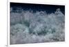 Waves foaming and bubbling when they hammer the sandy beach at Sunset Beach.-Tom Norring-Framed Photographic Print