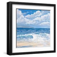 Waves I-Kingsley-Framed Art Print