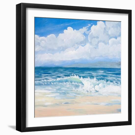 Waves II-Kingsley-Framed Art Print