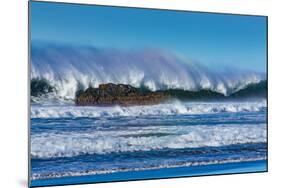 Waves in Cayucos I-Lee Peterson-Mounted Photo