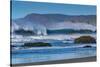 Waves in Cayucos II-Lee Peterson-Stretched Canvas