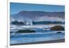 Waves in Cayucos II-Lee Peterson-Framed Photo