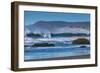 Waves in Cayucos II-Lee Peterson-Framed Photo