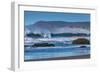 Waves in Cayucos II-Lee Peterson-Framed Photo