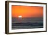 Waves in Pacific Ocean at Sunset, Hawaii, USA-null-Framed Photographic Print