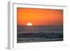 Waves in Pacific Ocean at Sunset, Hawaii, USA-null-Framed Photographic Print