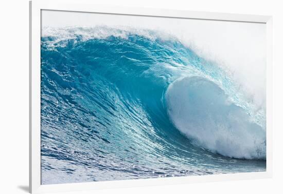 Waves in the Ocean, Tahiti, French Polynesia-null-Framed Photographic Print