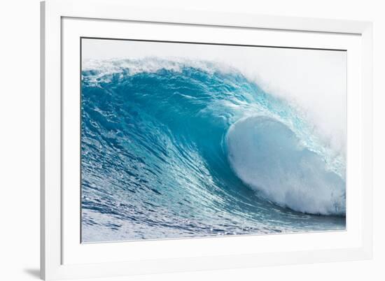 Waves in the Ocean, Tahiti, French Polynesia-null-Framed Photographic Print