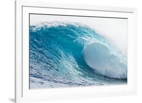 Waves in the Ocean, Tahiti, French Polynesia-null-Framed Photographic Print