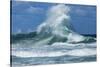 Waves in the Pacific Ocean, Coral Sea, Surfer's Paradise, Gold Coast, Queensland, Australia-Panoramic Images-Stretched Canvas