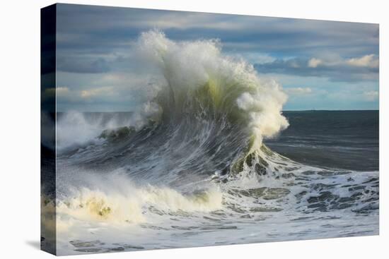 Waves in the Pacific Ocean, San Pedro, Los Angeles, California, USA-null-Stretched Canvas