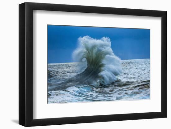 Waves in the Pacific Ocean, San Pedro, Los Angeles, California, USA-null-Framed Photographic Print