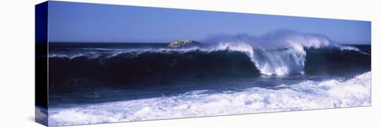 Waves in the Sea, Big Sur, California, USA-null-Stretched Canvas