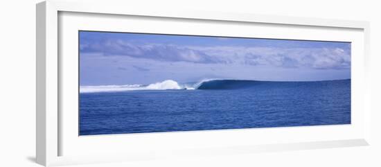 Waves in the Sea, Indonesia-null-Framed Photographic Print