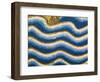 Waves of the Flood, Detail from the Panel Noah's Ark of the Verdun Altar-Nicholas of Verdun-Framed Giclee Print