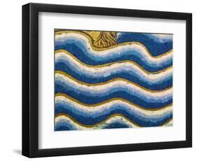 Waves of the Flood, Detail from the Panel Noah's Ark of the Verdun Altar-Nicholas of Verdun-Framed Giclee Print