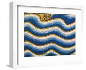 Waves of the Flood, Detail from the Panel Noah's Ark of the Verdun Altar-Nicholas of Verdun-Framed Giclee Print