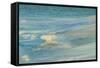 Waves on beach, Bird Island, Seychelles-Winfried Wisniewski-Framed Stretched Canvas