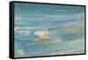 Waves on beach, Bird Island, Seychelles-Winfried Wisniewski-Framed Stretched Canvas