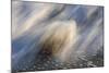 Waves on beach, blurred movement, Sanibel Island, Florida-Fritz Polking-Mounted Photographic Print