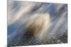 Waves on beach, blurred movement, Sanibel Island, Florida-Fritz Polking-Mounted Photographic Print