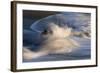 Waves on beach, blurred movement, Sanibel Island, Florida-Fritz Polking-Framed Photographic Print