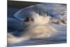 Waves on beach, blurred movement, Sanibel Island, Florida-Fritz Polking-Mounted Photographic Print
