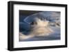 Waves on beach, blurred movement, Sanibel Island, Florida-Fritz Polking-Framed Photographic Print