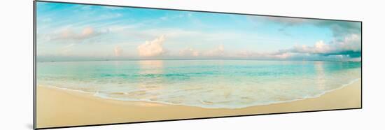 Waves on the Beach, Seven Mile Beach, Grand Cayman, Cayman Islands-null-Mounted Premium Photographic Print