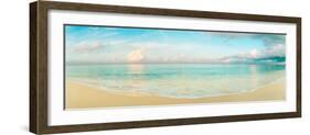 Waves on the Beach, Seven Mile Beach, Grand Cayman, Cayman Islands-null-Framed Photographic Print