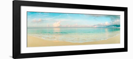 Waves on the Beach, Seven Mile Beach, Grand Cayman, Cayman Islands-null-Framed Photographic Print