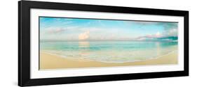 Waves on the Beach, Seven Mile Beach, Grand Cayman, Cayman Islands-null-Framed Photographic Print