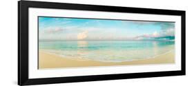 Waves on the Beach, Seven Mile Beach, Grand Cayman, Cayman Islands-null-Framed Photographic Print