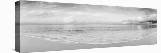 Waves on the Beach, Seven Mile Beach, Grand Cayman, Cayman Islands-null-Stretched Canvas