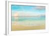 Waves on the beach, Seven Mile Beach, Grand Cayman, Cayman Islands-null-Framed Photographic Print