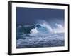 Waves on the North Shore of Oahu, Hawaii, USA-Charles Sleicher-Framed Photographic Print